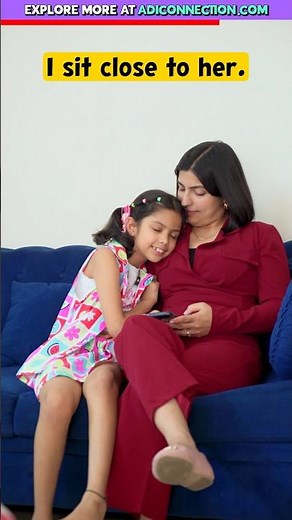 14 Sweet English Sentences for Kids ❤️ | Adi & Kanchan Conversations | English Connection #shorts