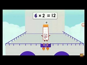 numberblocks 6 times table