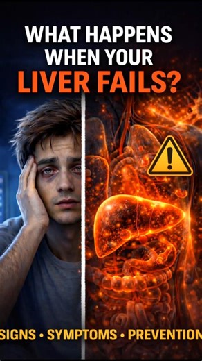 Title: What Happens Inside Your Body When Your Liver Fails?😱#liverfailure #health #shorts #science