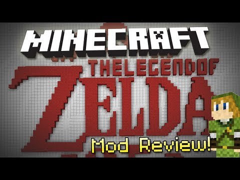Minecraft: LEGEND OF ZELDA! (ZeldaCraft 2 Mod Review)