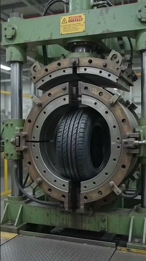 How MRF Tyres Are Made 🛞🏭 | Amazing Tyre Manufacturing Process #Shorts