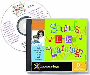 Discovery Toys Sounds Like Learning! CD with Educational Songs | Kid-Powered Learning | STEM Toy Early Childhood Development All Ages