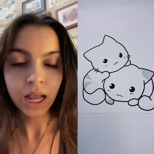 Coloring Cartoon Cats with Markers: A Step-by-Step Guide