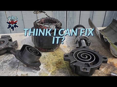 COPELAND SCROLL COMPRESSOR TEAR DOWN