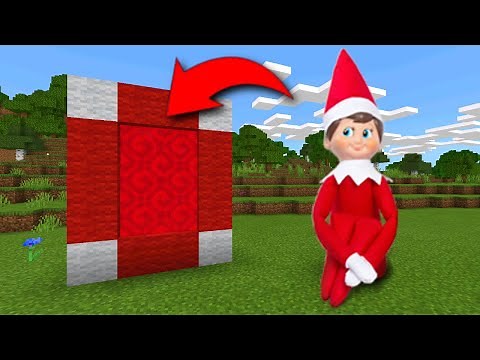 How To Make A Portal To The Elf on the Shelf Dimension in Minecraft!!!