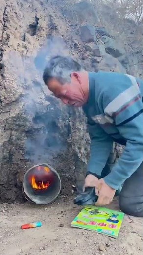 the process of making a chimney for a waste incinerator is simple, easy and fast