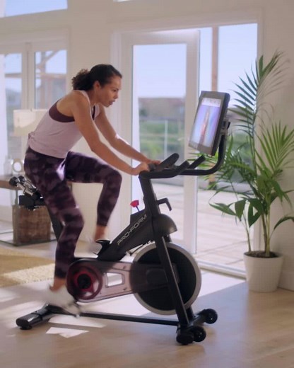Stream limitless live and on-demand trainer-led workouts to the comfort of your home with the new ProForm Studio Bike Pro 22. | ProForm