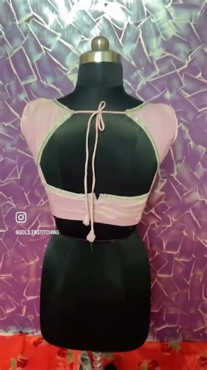 #fashion #blause #stitch #ytshorts #music #style #customized #sleevelesss #viral #latest #art #work