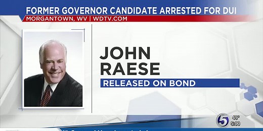 John Raese DUI Arrest