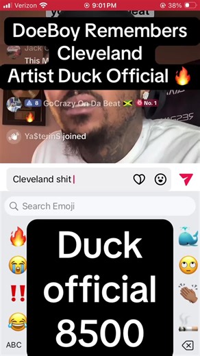 Doe Boy Ft Duck Official 🔥 #duckofficial #doeboy #cleveland #stream #216