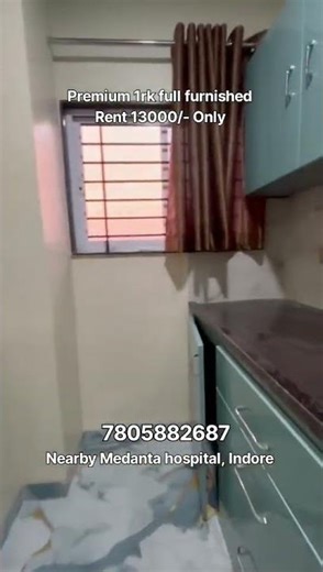 🔥1RK Fully Furnished Independent Room for Rent Near Medanta Hospital Vijay Nagar Indore