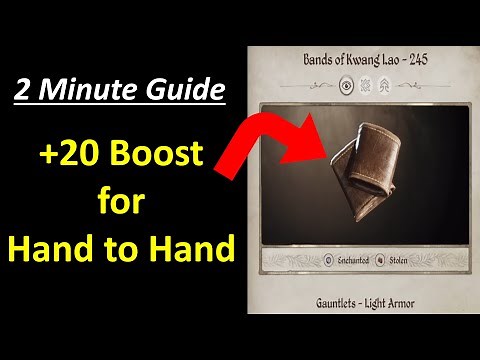 How to get the Bands of Kwang Lao - Unarmed/Monk Build - Oblivion Remastered