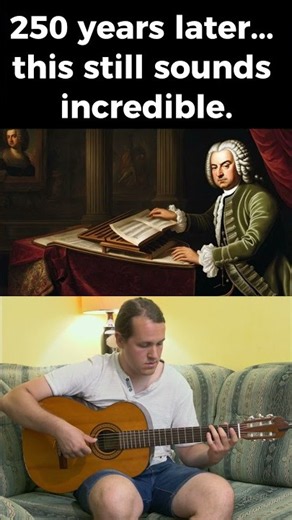 Bach – Bourrée on Classical Guitar 🎸 #classicalguitar#bach#guitar#classicalmusic#shorts