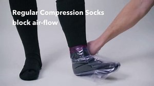 Wellow TV Spot, 'Regular Compression Socks vs. Wellow Socks'