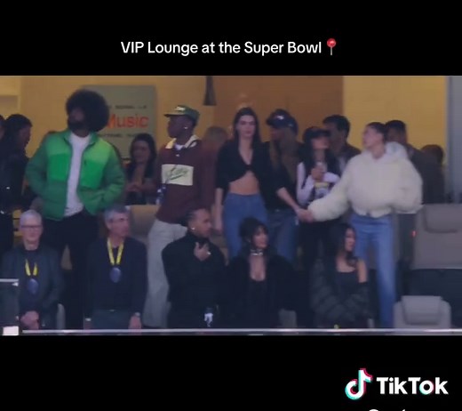 Lewis Hamilton's Super Bowl VIP Lounge Moments Revealed