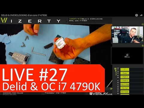 DELID & OVERCLOCKING d'un core i7-4790K
