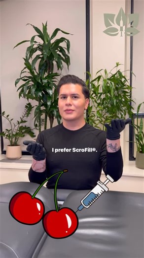 Lushful Aesthetics by InjectorChris | ScroFill® or Scrotox? What’s the difference between these two treatments? 🍒💉 We prefer ScroFill®, as it enhances the size and weight of... | Instagram
