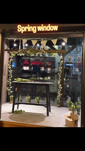 Murray Designs on Instagram: "New spring window installed yesterday. New spring stock now in store. Including artificial flowers, Easter decorations and general homewares. We have three floors so make time for a calm, relaxing, old fashioned shopping experience. Advisory…zoom in on the last pic to see the gorgeous flowers a little clearer or pop in and see us for the real magic. 🐥🐇🌼"