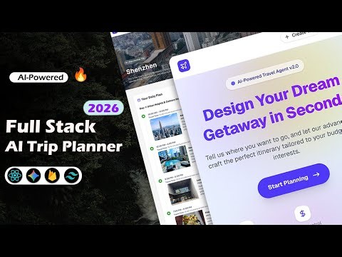 How to Create a Complete Trip Planner App Using React, Gemini AI, Firebase - Build & Deploy AI App