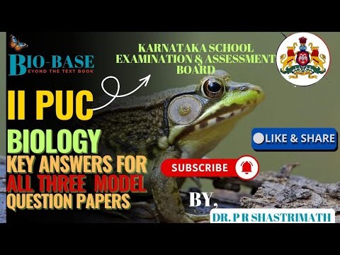Biology key answers for model QP, class 12 ,NCERT, |BIOBASE| #biology #study