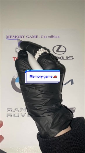 Memory game- car 🚗 edition. Can you get 6/6?🥹 comment it