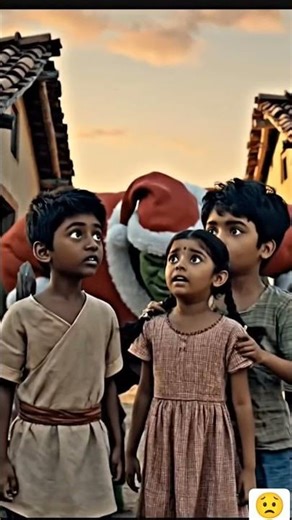 “Hulk Santa Claus: गाँव में खुशियों की कहानी | Emotional & Funny”😁#shorts