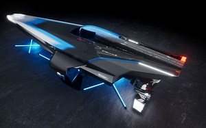 E1 racing: Racebird electric foiling powerboat takes flight