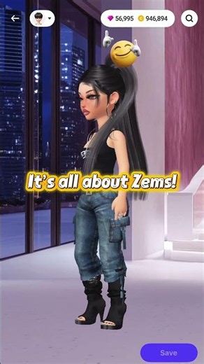Your Zepeto Avatar Gets More Zepeto Zems - How to get zems in zepeto #zepeto #zepetoedit #zepetofyp