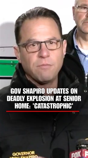 Fox News on Instagram: "JUST IN: Pennsylvania Gov. Josh Shapiro says at least 2 people are dead and others are still missing after a "catastrophic" explosion at a senior living facility"