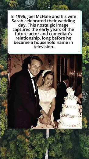 Joel McHale and Sarah: Wedding Day 1996 💍