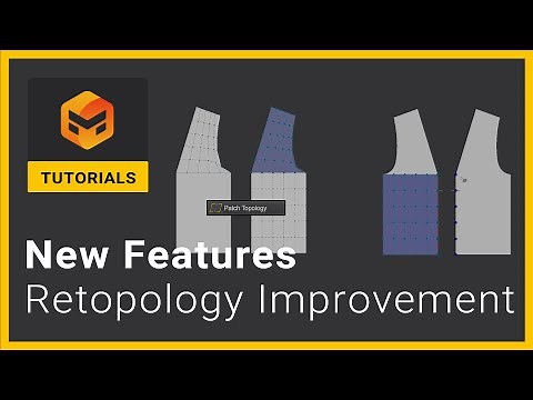 Marvelous Designer 11 New Features: Retopology Improvements