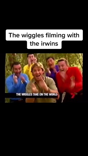 The Wiggles Filming with the Irwins