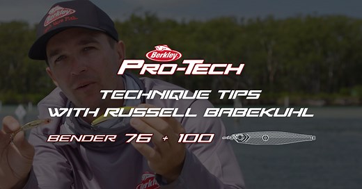 Learn how to work the Berkley Pro-Tech Bender, to catch more fish! 🎣 All-round talented angler Russell Babekuhl, demonstrates a variety of techniques he uses when chasing estuary species with the Pro-Tech Bender. Russell shows how versatile the Bender is as he casts towards a range of natural and man-made structures found in most estuary systems, catching a mix of fish like whiting and bream 💥🐟 The Pro-Tech Bender is a unique lure, designed to replicate a wounded baitfish by producing a highl