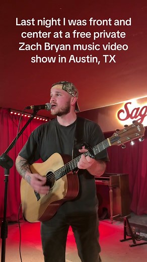 Unforgettable Night at Zach Bryan Music Video Show in Austin, TX