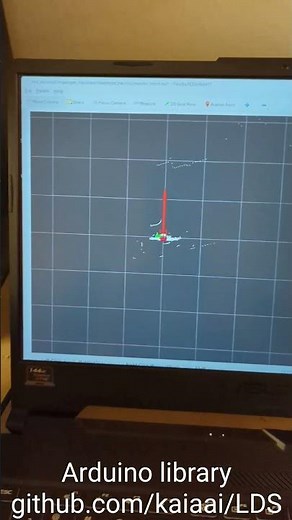 Update: RPLIDAR A1 laser distance scanner connected to Arduino/ESP32/ROS2 robot