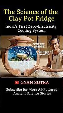 How Ancient Clay Pots Worked as Natural Fridges #shorts