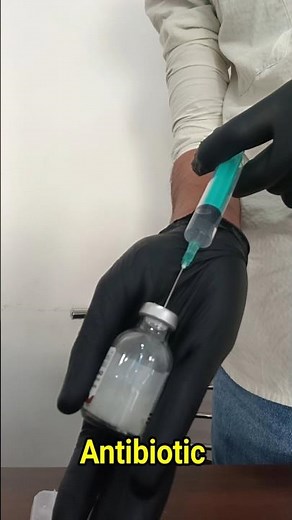 How to dilute injection ? injection ko kaise ghole ? Green Instrument #injection #monocef #doctor