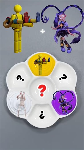 How Poppy Playtime Chapter One Scares You #poppyplaytime #huggywuggy #colormixingmagic #colors