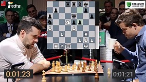 792K views · 8.5K reactions | It was game 3 of the World Blitz Chess Championship Finals between Magnus Carlsen and Ian Nepomniachtchi. Nepo had the White pieces and was in a must-win situation - he was down 2-0 and had to win to keep the chances for tiebreaks alive! What happened next? Watch till the end. Video: ChessBase India Edited by: Himank Ghosh #Chess #ChessBaseIndia #nepomniachtchi #magnuscarlsen #worldblitz | ChessBase India | Facebook