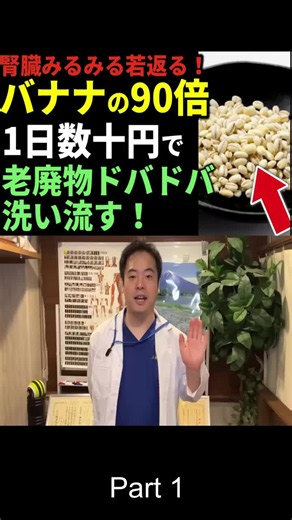 【9割が知らない】最大バナナの90倍！腎臓がみるみる若返る習慣TOP15！_Part_1