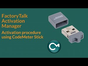 FactoryTalk Activation Manager: Activation Procedure Using CodeMeter Stick