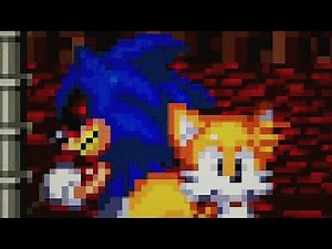"TICK-TOCK, Time's Up!"; said Sonic.exe, smiling.