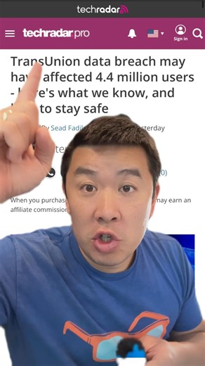Jim Wang | 💵 Money & Investing on Instagram: "Comment “THEFT” to get my free do-it-yourself identity theft protection guide. TransUnion revealed a breach of a third-party application that served their U.S. consumer support operations. On July 28, 2025, the data of 4,461,511 individuals was breached that included names, Social Security numbers, birthdays, addresses, email addresses, and phone numbers. Affected people were contacted and TransUnion offered them 24 months of free credit monitoring 