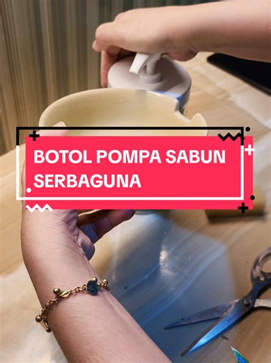 Wahh udah Ndak butuh lagi beli sabun cuci piring atau sabun badan yang kemasan botol pompa, tinggal beli yang kemasan pouch aja udah bisa jadi seperti kemasan botol pompa dari pabrikan, cek keranjang kuning ya gaissss.