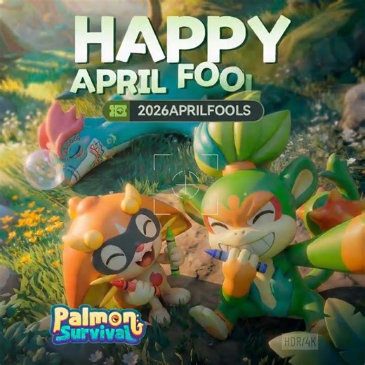 🤡 Happy April Fool's Day, Explorers!🎁 Grab gift code! 【2026APRILFOOLS】#palmonsurvival #aprilfools