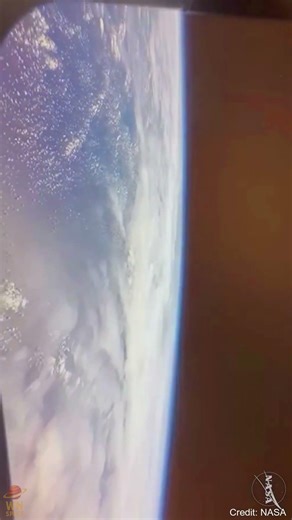 Artemis II into the reentry blackout #artemisii #moon #space