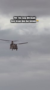 This Aviation Song Will Have Every Grown Man Run Outside To Hear It..😳 #chinook #aviation #music #helicopter #planes | CA Aviation
