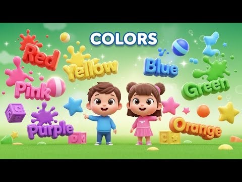 Colorful Fun 🌈 | Learn Colors with Happy Kids