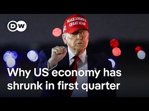 US economy shrinks for first time in three years | DW News