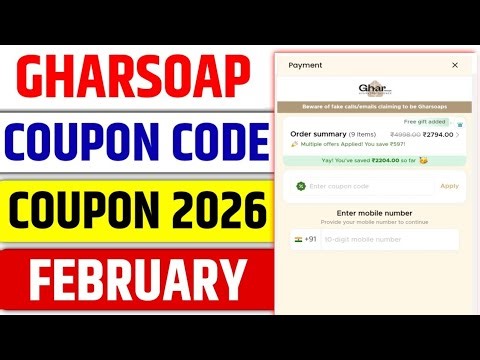 Ghar Soap Coupon Code | How To Order Ghar Soaps | Ghar Soaps Coupon Code